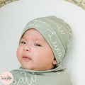 Script Name Personalized Baby Hat