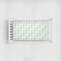 Script Personalized Name Crib Sheet