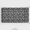 Skulls and Crossbones Personalized Crib Sheet