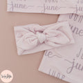 Solid Knotted Baby Headband