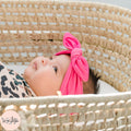 Solid Knotted Baby Headband