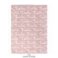Summer Personalized Name Blanket