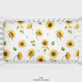 Sunflowers Personalized Crib Sheet