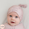Sunshine Duo Name Personalized Baby Hat