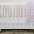 Swirly Name Personalized Crib Sheet