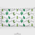 Tropical Cactus Personalized Crib Sheet