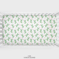 Watercolor Cacti Personalized Crib Sheet