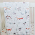 Woodland Animals Personalized Blanket