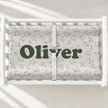 ABC Personalized Changing Pad Cover | Sage Alphabet