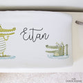 Alligator Personalized Changing Pad Cover