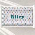 Alphabet Adventures Personalized Changing Pad Cover