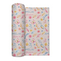 Personalized Butterfly Garden Swaddle Blanket