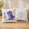 Little Artist Custom Artwork Keepsake Pillow