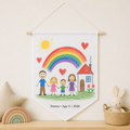 Little Artist Custom Artwork Pennant