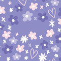 Lilac Love & Daisies Personalized Blanket