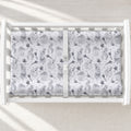 Monochrome Watercolor Bunny Personalized Changing Pad Cover, featuring sweet watercolor bunnies and baby’s name for a soft, timeless nursery.