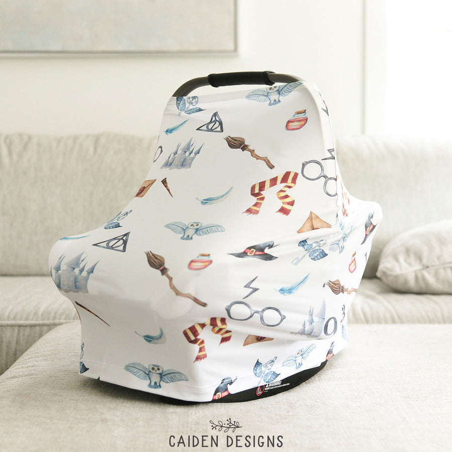 Personalized Wizard Car Seat & Nursing Cover