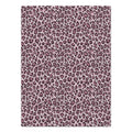 Blush Safari Spots Personalized Pink Leopard Baby Blanket