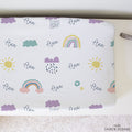 Scandinavian Rainbows Personalized Changing Pad Cover