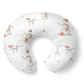Personalized Snowman Christmas Nursing Pillow Cover