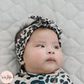 Leopard Print Knotted Baby Headband