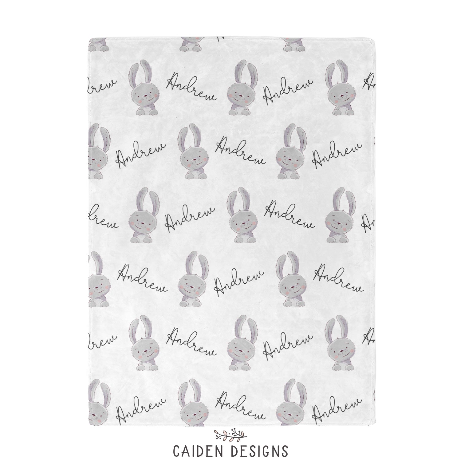 Personalized Bunny Blanket Caiden Designs