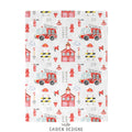 Firefighter Personalized Blanket