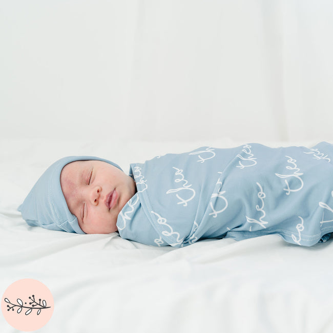Personalized Name Swaddle Blanket