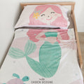 Mermaid Personalized Blanket & Pillowcase Set