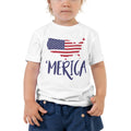 USA Map 'merica Toddler T-Shirt