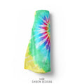 Rainbow Tie Dye Baby Blanket