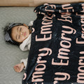 Quirky Name Personalized Blanket