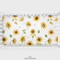 Sunflowers Personalized Crib Sheet
