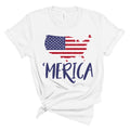 USA Map 'merica Short-Sleeve Unisex T-Shirt