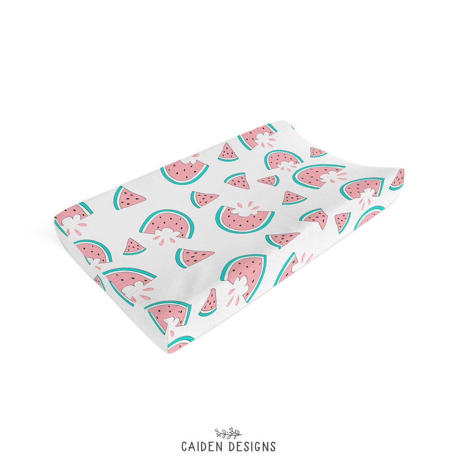 Watermelon Changing Pad Cover