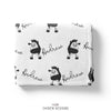 Personalized Zebra Blanket